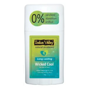 Wicked Cool Natural Deodorant Stick, 50g, Indus Valley