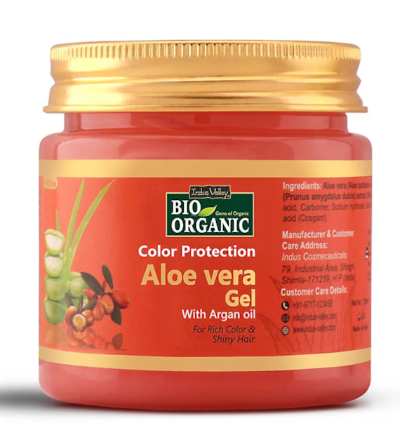 Color Protection Aloe Vera Gel, 175ml, Indus Valley
