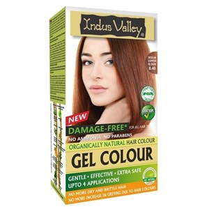 Gel colour Medium Copper Blonde 8.4, Indus Valley