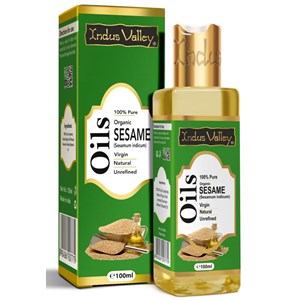 Sesame carrier oil, 100ml, Indus Valley