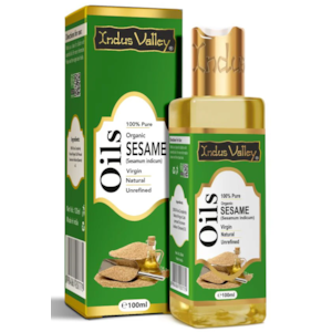 Sesame carrier oil, 100ml, Indus Valley