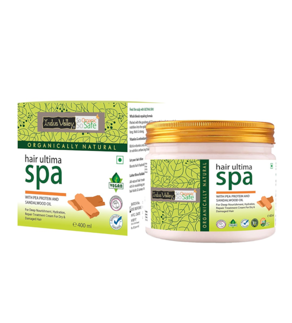 Deep Nourishing Hair Ultima Spa For Dull and Damage Hair Treatment, 400ml, Indus Valley