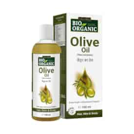 Bio Organic Extra Virgin Olive Massage Oil, for Skin and Hair Care - 100ml, Indus Valley