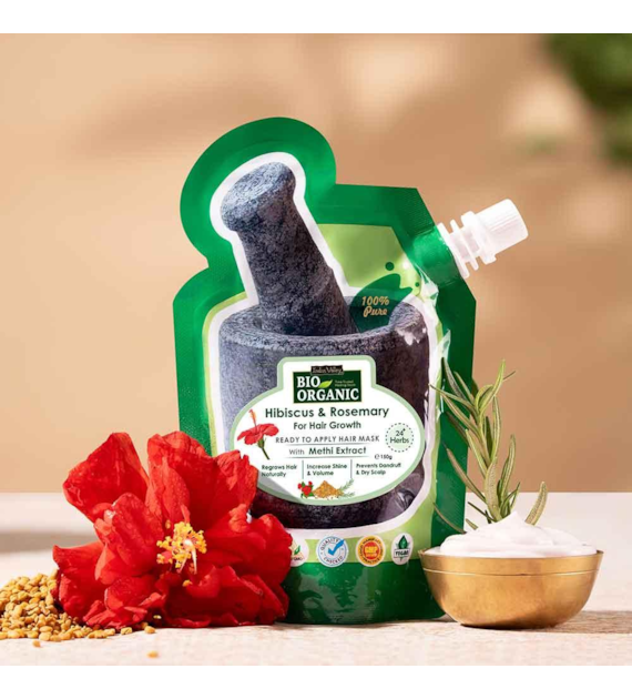 Ready to use hair mask hibiscus & rosemary, 150g