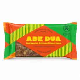 Authentic African Black Soap from Ghana, HONEY, COSMOS NATURAL, 100 g, ABE DUA